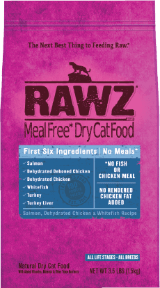 Rawz Salmon, Dehydrated Chicken & Whitefish Recipe